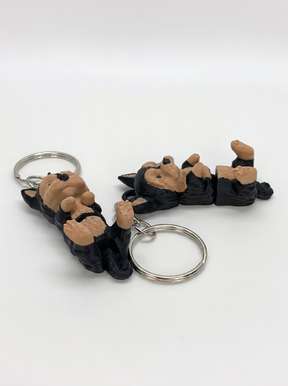 3D keychain Yorkshire terrier